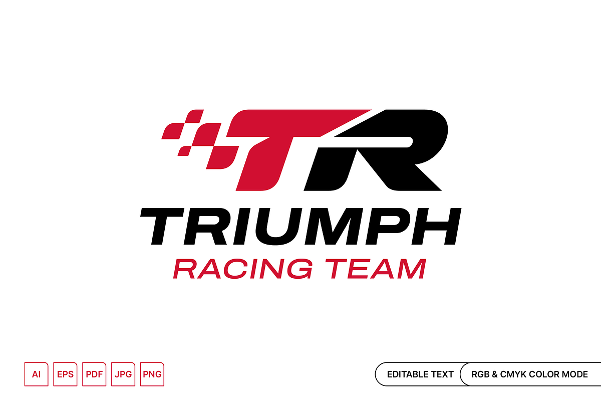 TR Racing Monogram Automotive Logo, a Branding & Logo Template by muhisya (Photo 1 of 3)