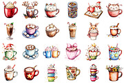 Christmas Hot Cocoa Sublimation Clip, an Illustration by Sublimation Artist (Thumbnail 2 of 6)