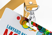 Lanyard Tag Badge Mock-Up, an Advertising Mockup by Se٧enStudio (Thumbnail 7 of 8)