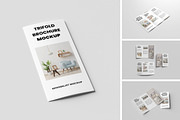 Trifold Brochure Mockup, a Product Mockup by Squashy Creative Studio (Thumbnail 1 of 5)
