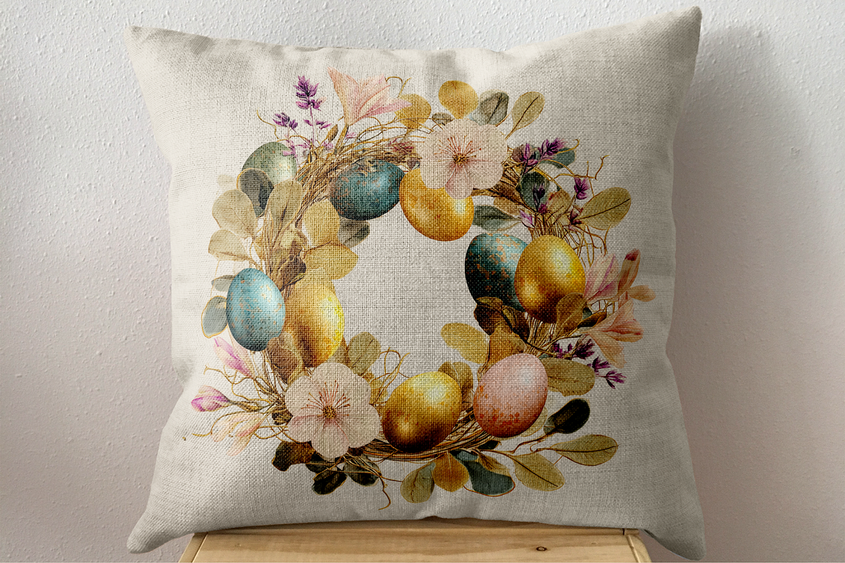 Easter Wreaths, a Decorative Illustration by Picturesque Stories (Photo 4 of 6)
