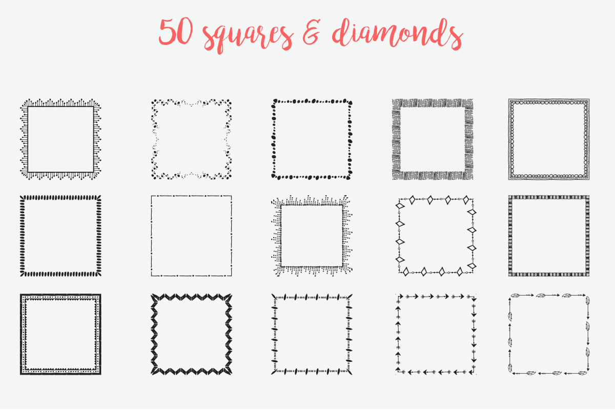 Big Hand Drawn Logo Kit, a Branding & Logo Template by Brandi Lea Designs (Photo 11 of 32)
