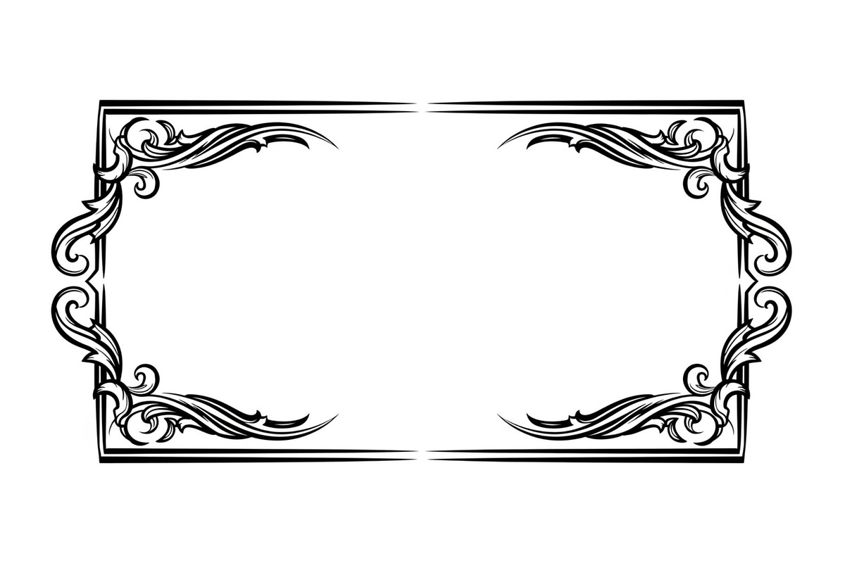 Vintage Decorative Frame Bundle, an Illustration by musafir_fashion (Photo 12 of 31)