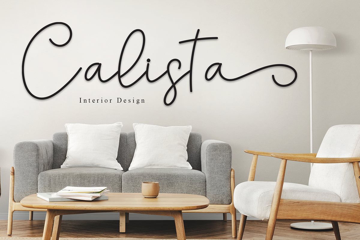 Carolina | Script Font, a Handwritten Font by Scratchones (Photo 5 of 9)