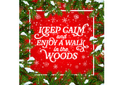 Keep calm and enjoy a walk, an Illustration by Vector Tradition (Thumbnail 3 of 3)