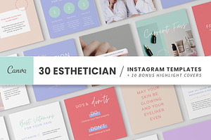 Skincare Instagram Templates