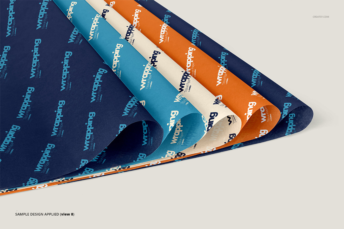 Wrapping Tissue Paper Mockup Set, a Pens & Pencil Mockup by creatsy5 (Photo 14 of 54)