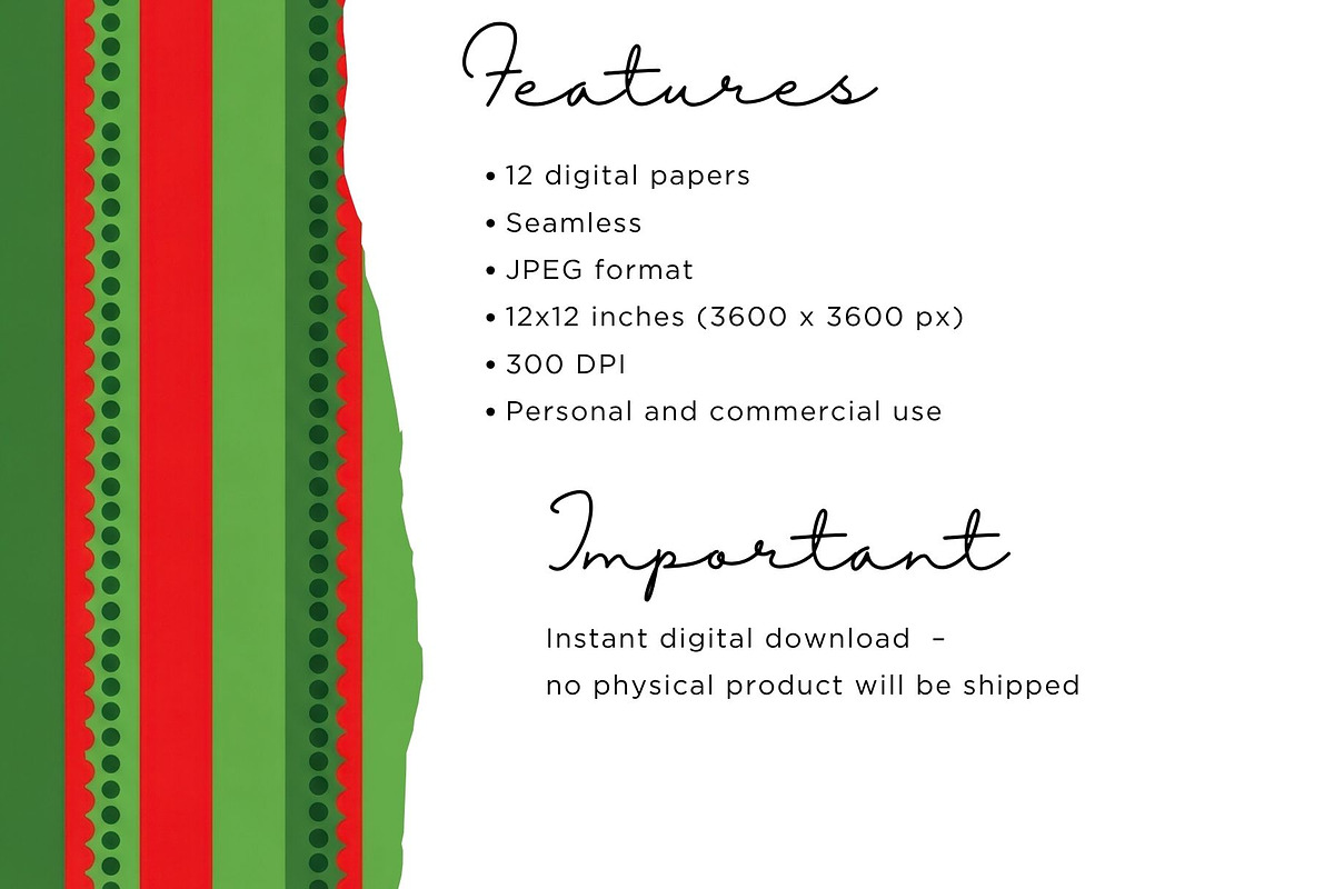 Christmas Party Seamless, an Illustration by Mashimara (Photo 3 of 4)