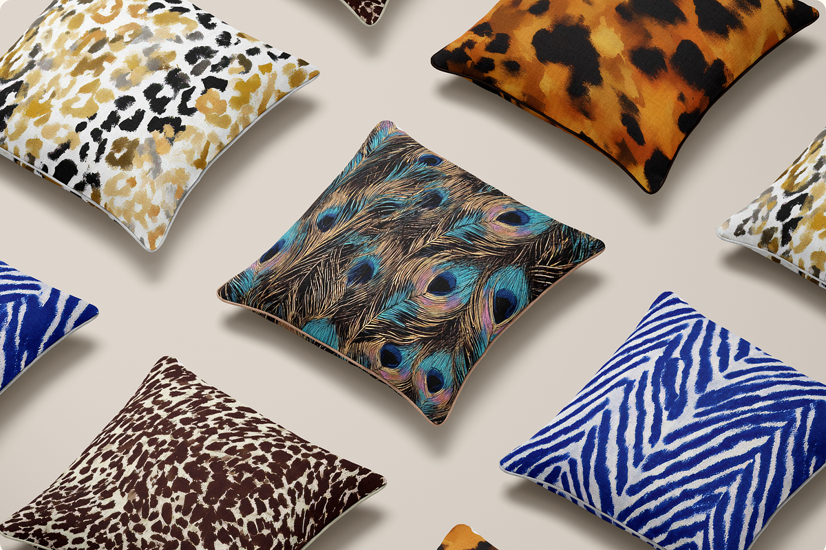 Animal Abstract Patterns - part 3, a Pattern Graphic by Ninterints (Photo 17 of 21)