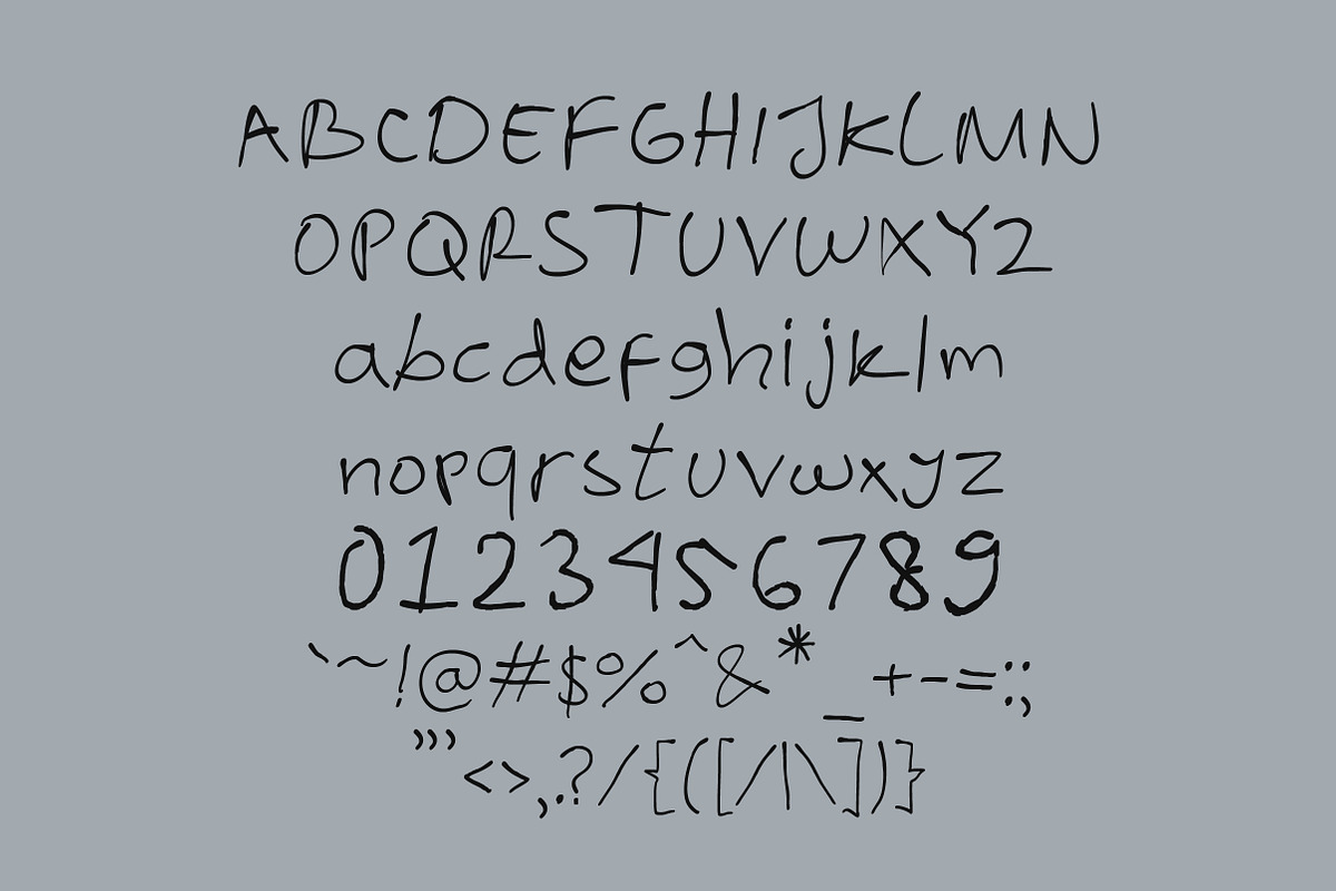 Brownies Hand Drawn Organic Script, a Script Font by Lettertype Studio (Photo 7 of 7)