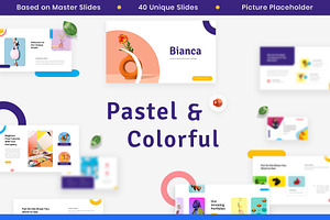 Bianca-Pastel & Colorful PowerPoint, a Presentation Template by Premast