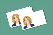 Business woman kit, a Work Illustration by Volha Hlinskaya (Thumbnail 6 of 6)