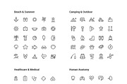 1500 Line Icons Pack, an Outline Icon by WORAKAMON Design Studio (Thumbnail 11 of 18)