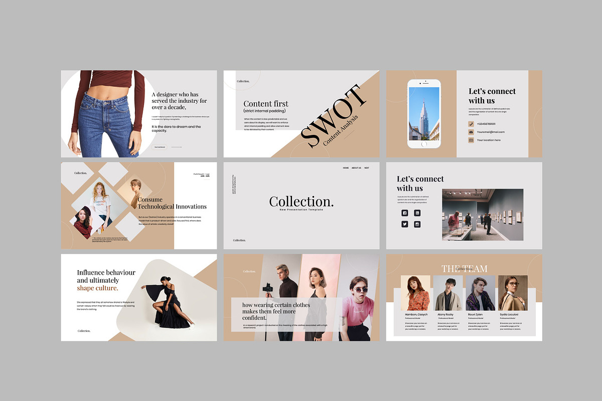 Collection - Fashion Keynote, a Presentation Template by Dirtytemp Studio (Photo 9 of 11)