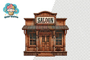 Cowboy Clipart Western Vintage, a Decorative Illustration by QM_ART (Thumbnail 5 of 17)