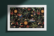 Jungle Tropical & Abstract Folk Art, a Pattern Graphic by Luiz da Rolt Grathwohl (Thumbnail 6 of 10)