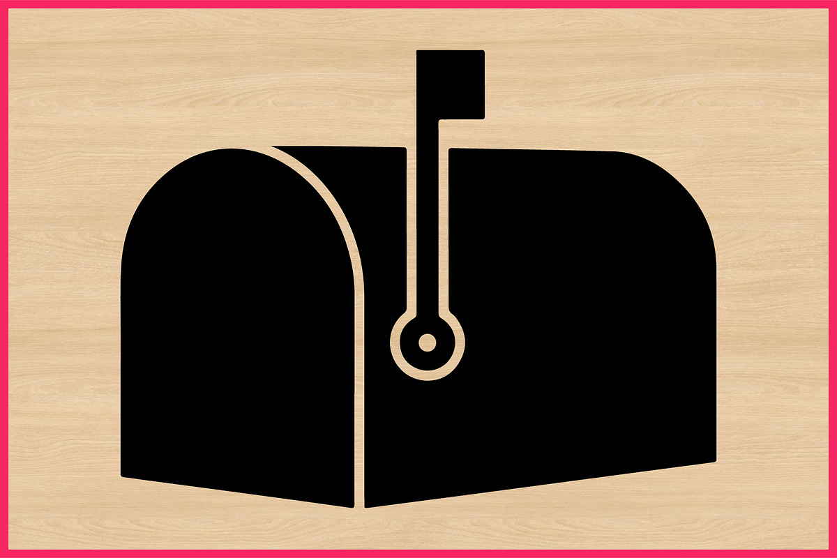50 Mailbox Postal Box Vector Bundle, an Illustration by yasushie (Photo 4 of 4)