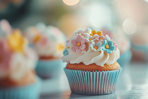 Sweet cupcakes for Easter holiday, a Food & Drink Photo by AlyaAnd