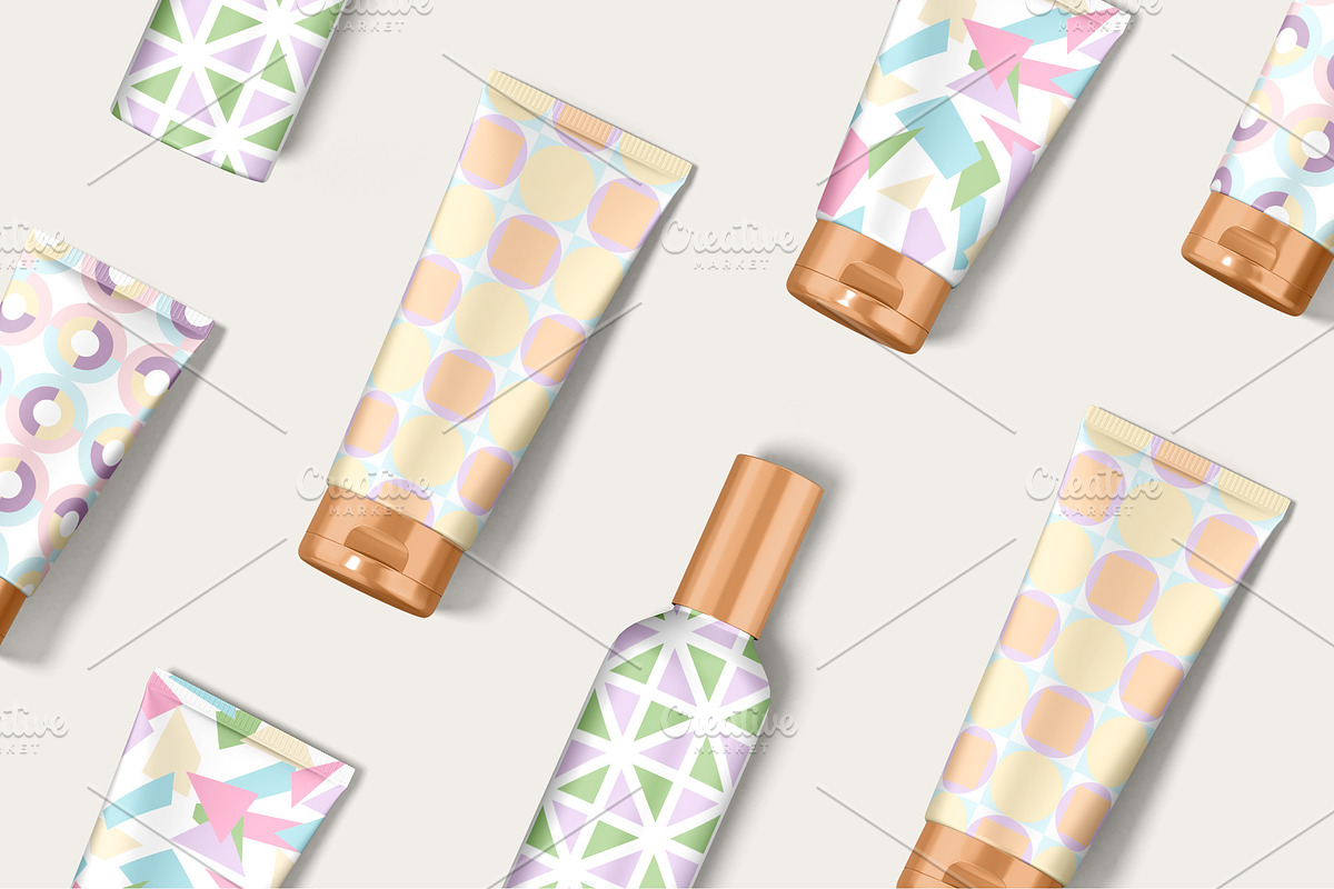 Delicate color geometric prints, a Pattern Graphic by ExpressShop (Photo 5 of 5)