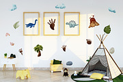 Nursery frame and wall mockup bundle, a Print Template by MockupMarket (Thumbnail 12 of 14)