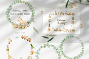 Watercolor Baby Eco Toys Clipart, an Animal Illustration by Daryartsy (Thumbnail 3 of 6)