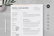 Resume/CV, a Resume Template by UpSolution (Thumbnail 1 of 5)