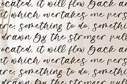 Moltaris Rabbit, a Script Font by Integritype Studio (Thumbnail 11 of 15)