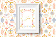 Christmas Folk Art Ornaments & More, a Seasonal Illustration by Inna Moreva (Thumbnail 15 of 16)