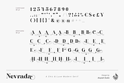 Nevrada Modern Display Font, a Font by Aluyeah Studio (Thumbnail 10 of 12)