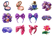 Watercolor Spa Day Clipart, an Illustration by Design Market (Thumbnail 3 of 3)