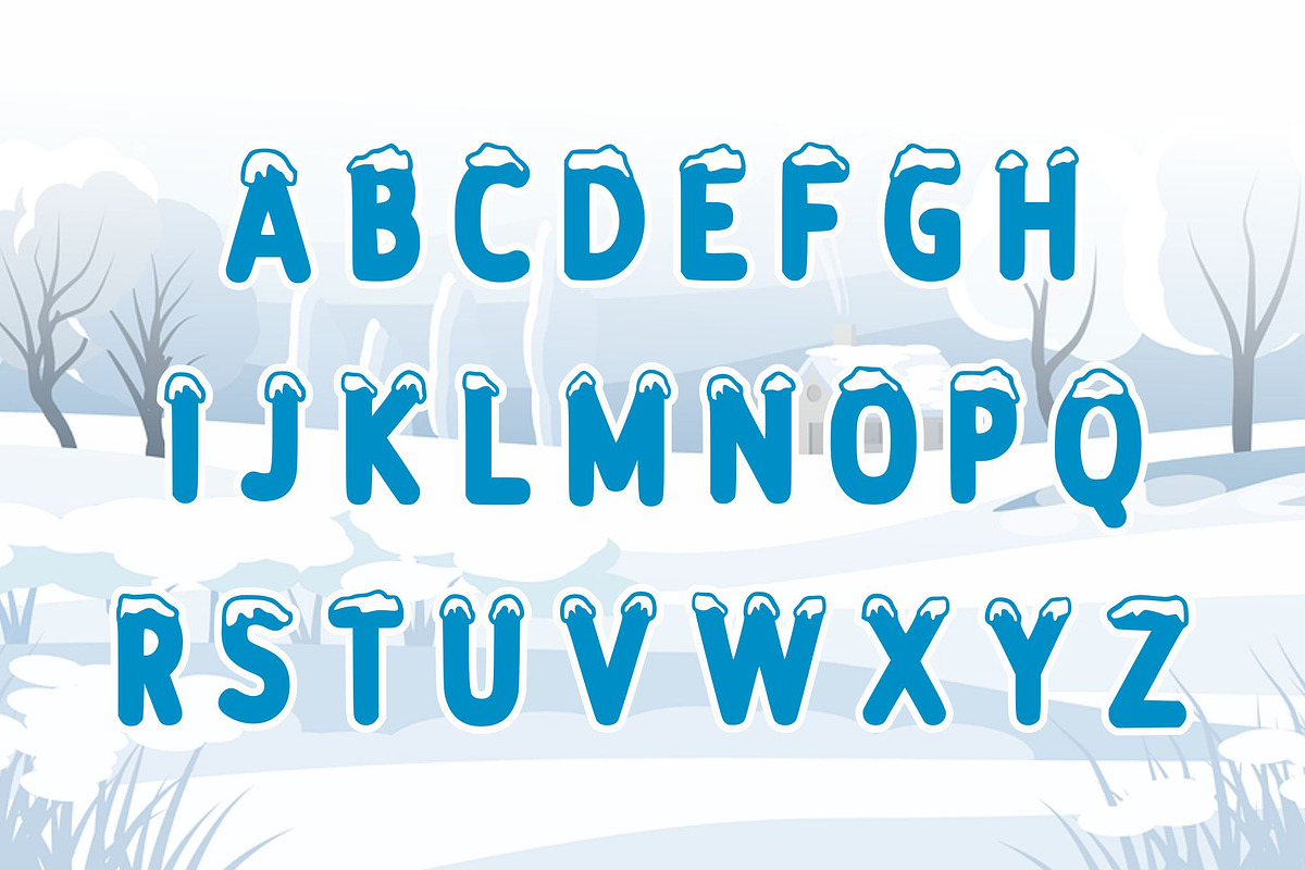 Magic Snowy, a Font by Limited.studio (Photo 6 of 8)