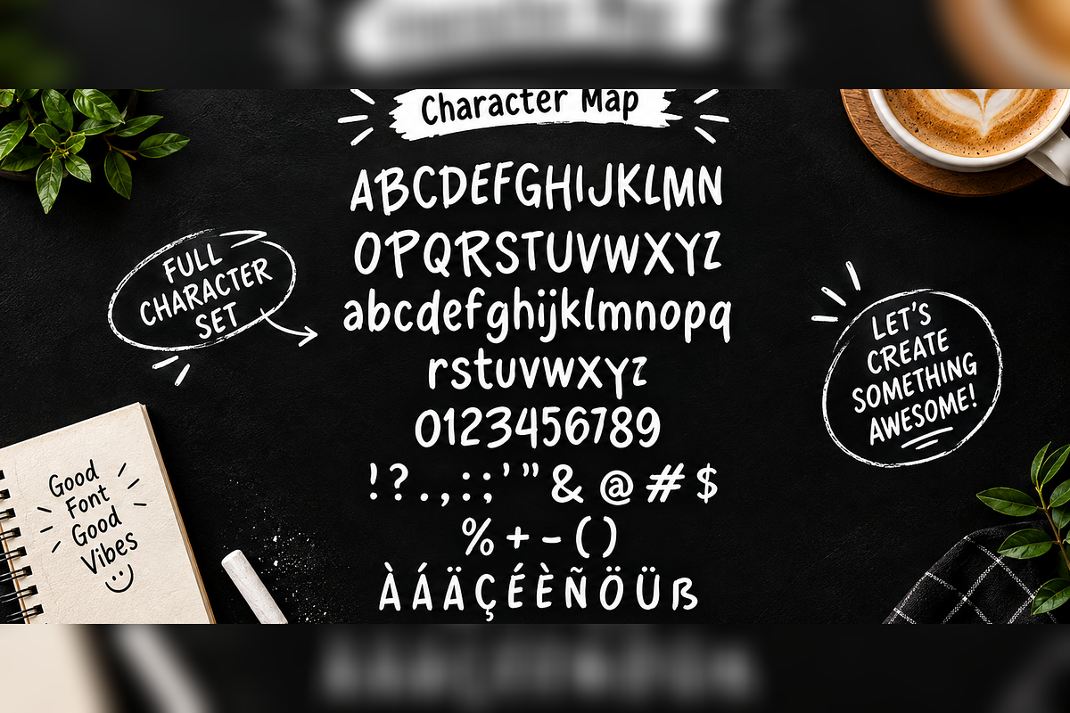 Bakly Cake Playful Handwritten, a Handwritten Font by mesuka (Photo 5 of 5)