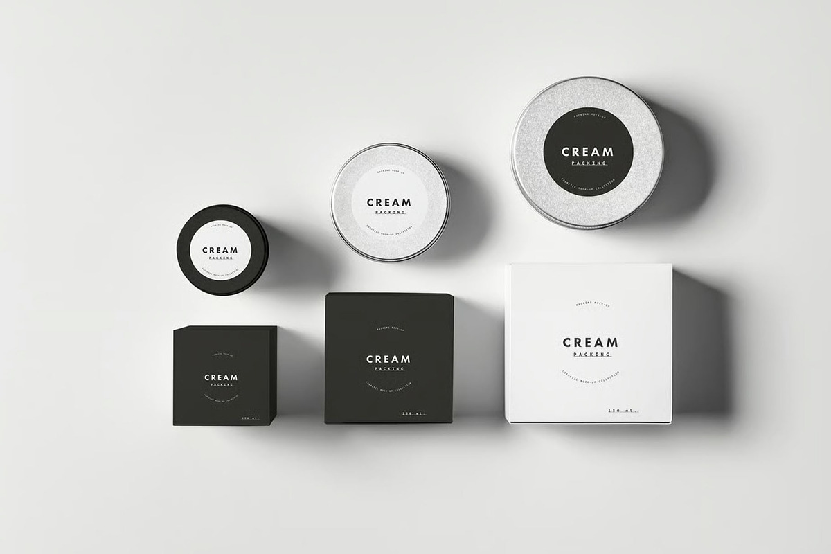 Cosmetic Mockup Set, a Packaging Mockup by DesignRushMarket (Photo 4 of 8)