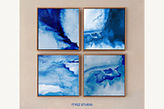 Blue Abstract Modern Artwork, a Texture Illustration by Ityez Studio (Thumbnail 9 of 12)