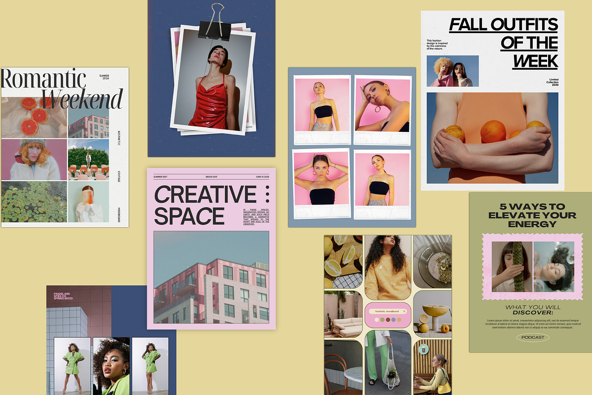 Canva Dopamine Trendy Instagram Post, a Social Media Template by Uyava Space (Photo 2 of 9)