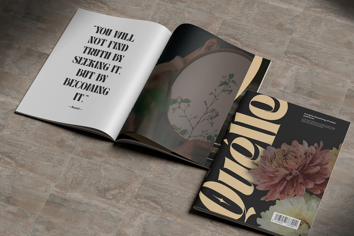 Quelia Vintage - Branding Logo Font, a Serif Font by Nirmana Visual (Photo 15 of 15)