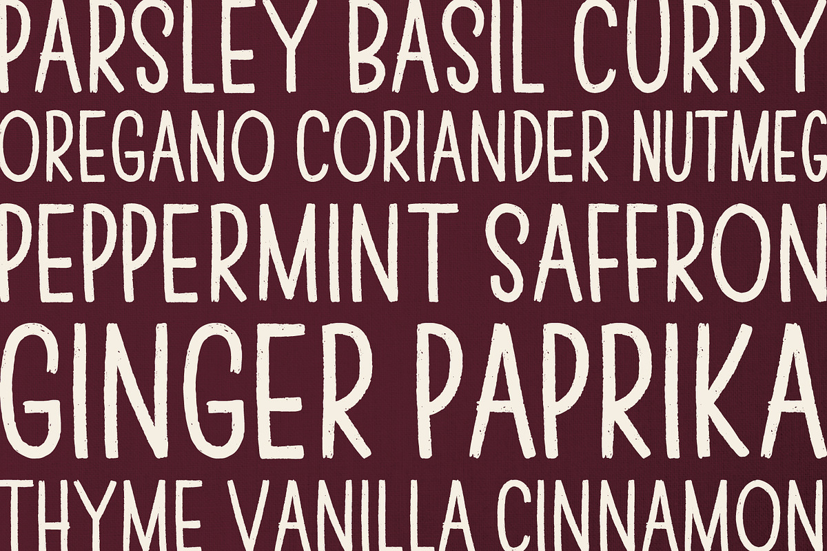 Rosemary, a Sans Serif Font by Petra Santaharju (Photo 5 of 8)