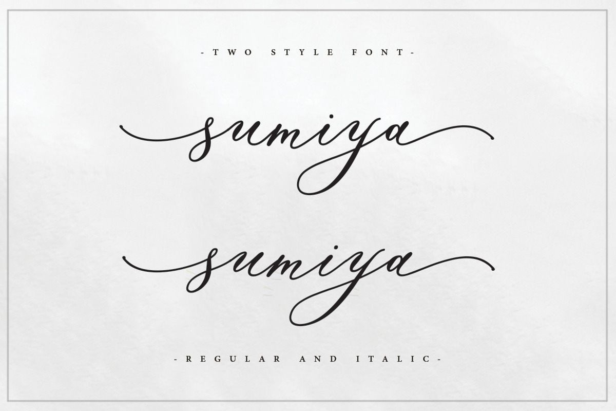 Marshella | Wedding Calligraphy Font, a Script Font by sizimon (Photo 4 of 9)