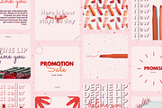 60 Pink Candy Instagram template, a Social Media Template by LemonNguyen (Thumbnail 6 of 6)