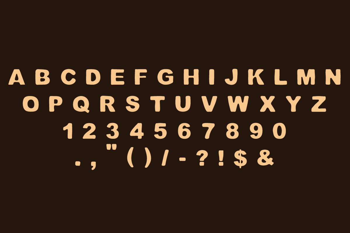 Kamepio -Bold Display Font, a Sans Serif Font by 3ab2ou (Photo 2 of 5)