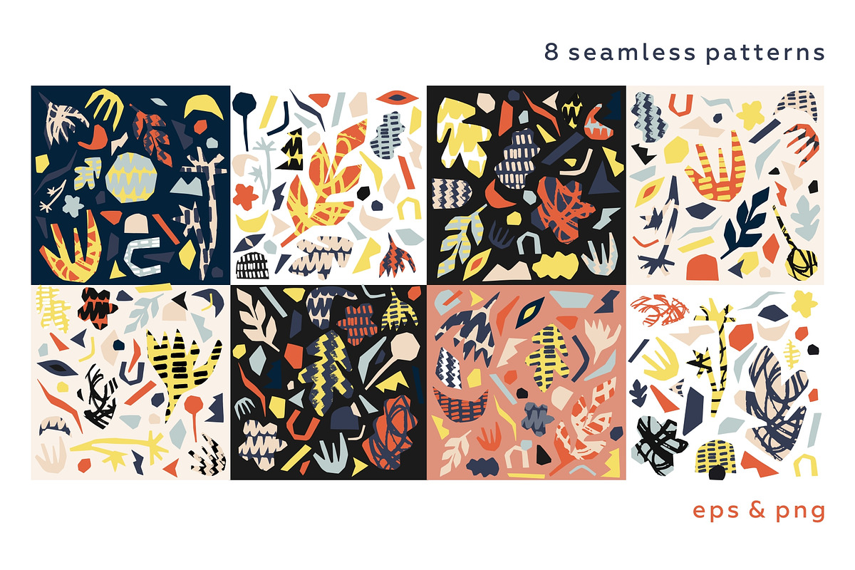 Cutouts big patterns bundle!, a Pattern Graphic by lisa_kalev (Photo 15 of 25)