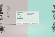Clean Business Card Template, a Business Card Template by Botanica Paperie (Thumbnail 1 of 3)
