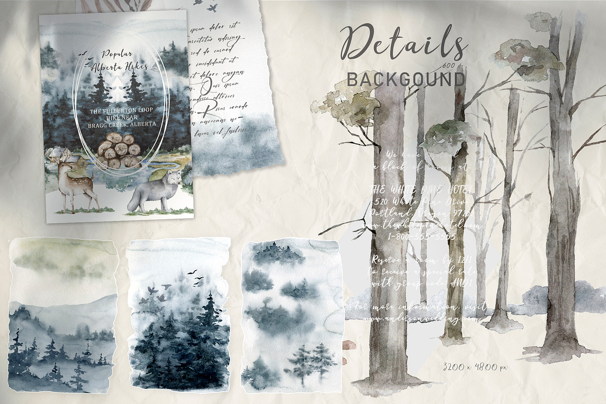 Fall in Forest Autumn Mood, an Animal Illustration by Ann Art Houze (Photo 8 of 22)