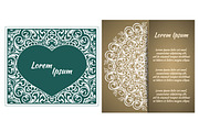 Set of wedding 28 elements, an Invitation Template by BEZIL-ART (Thumbnail 3 of 15)