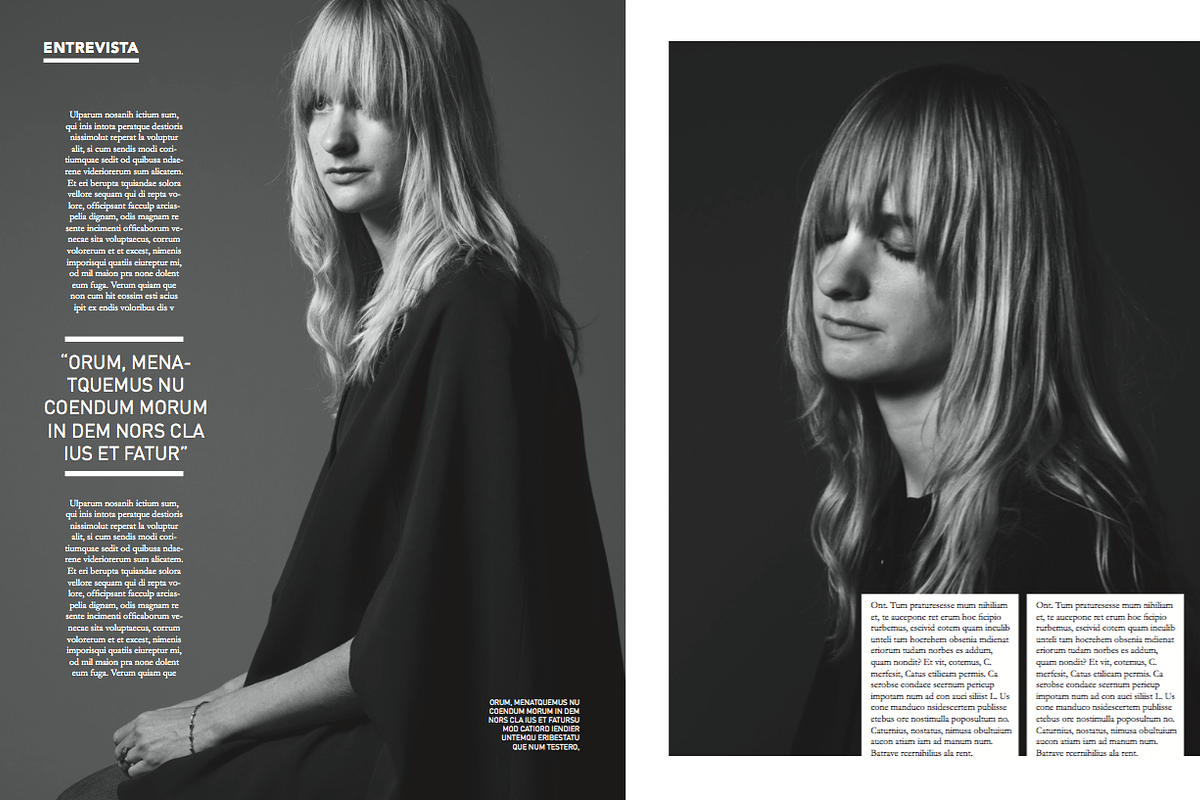 Magazine template, a Magazine Template by Cristian Villegas Studio (Photo 23 of 27)