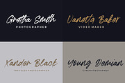 Authentic Photograph, a Script Font by azetypestudios.com (Thumbnail 6 of 10)
