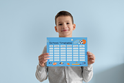 School Timetable for Sport Lovers, a Print Template by Soulprint Mercury (Thumbnail 2 of 2)