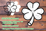 St. Patrick Black & White Clipart, a Seasonal Illustration by V Design Creator (Thumbnail 6 of 8)