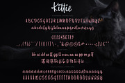 Kittie | Regular & Bold, a Script Font by Ayca Atalay (Thumbnail 8 of 10)