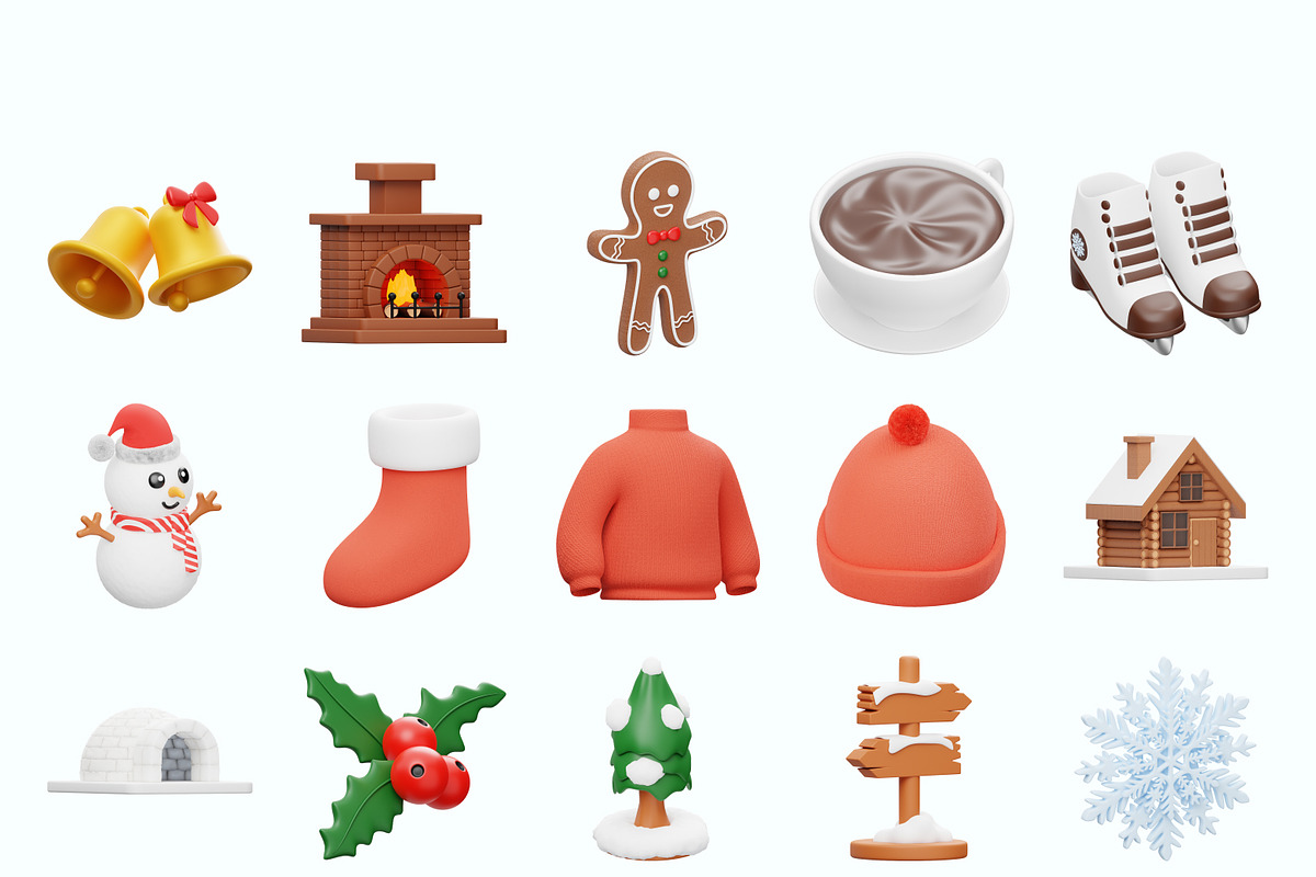 Winter 3D Icon, an Object 3D Model by GoTemp (Photo 5 of 6)